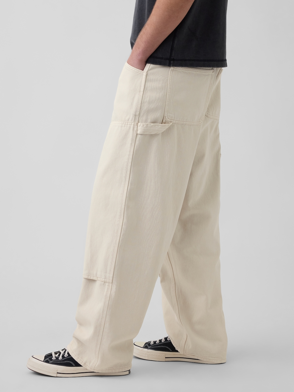 Extra Baggy Double-Knee Carpenter Jeans
