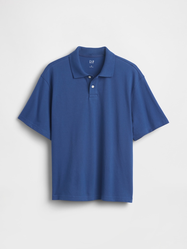 Relaxed Pique Polo