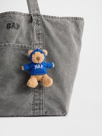 Brannan Bear Nap Hoodie Bag Charm