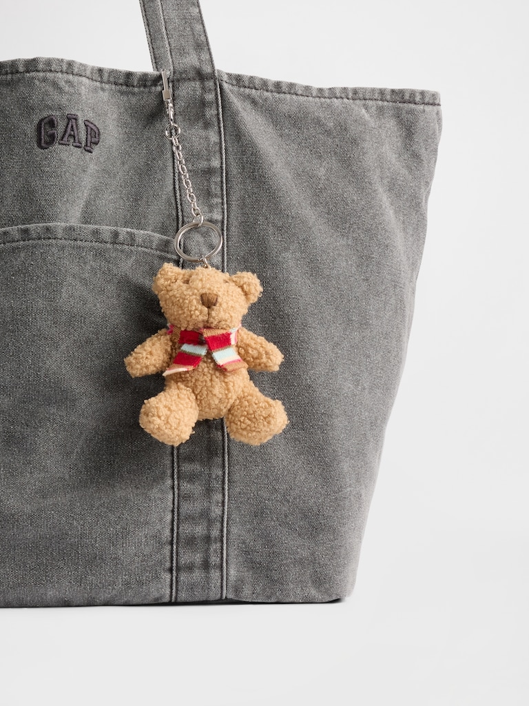 Brannan Bear Scarf Keychain Charm