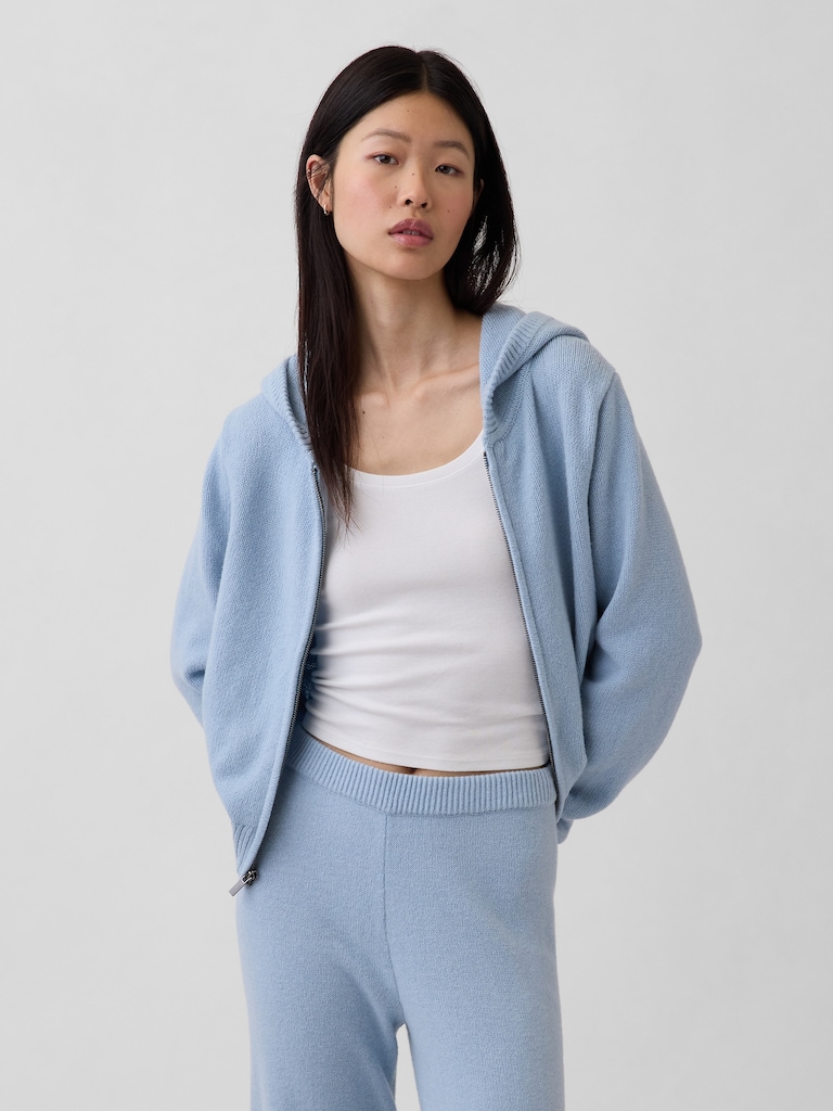 CashSoft Sweater Zip Hoodie