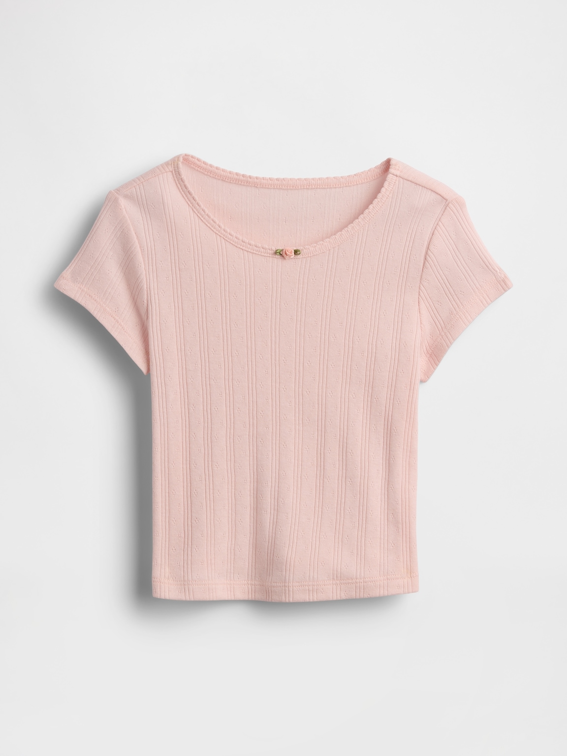 Baby & Toddler Pointelle Rib T-Shirt