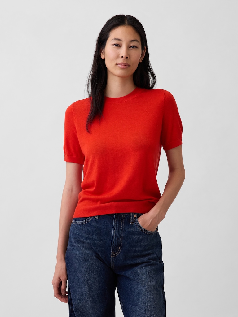 100% Merino Wool Sweater Top