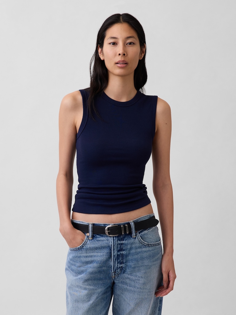 Modern Crewneck Tank Top