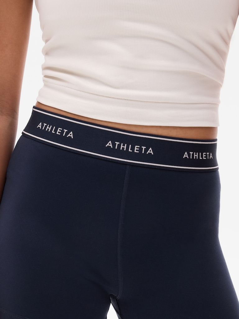 Athleta Girl Chit Chat Logo Short