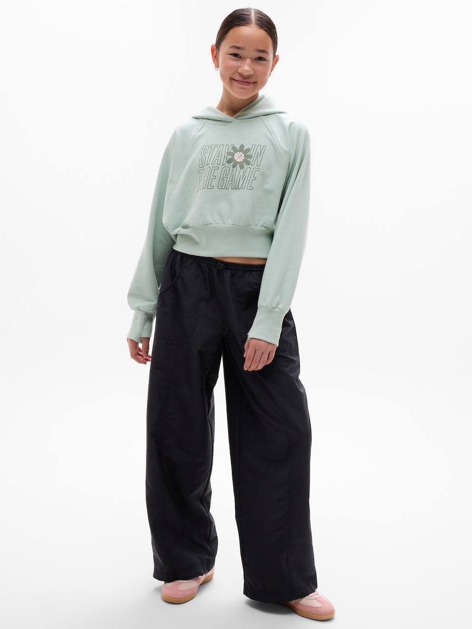 Athleta Girl All Day Blouson Popover