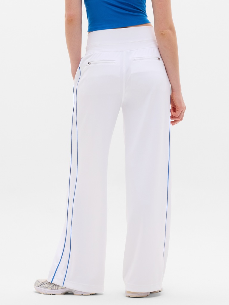 Venice High Rise Track Stripe Wide Leg Pant