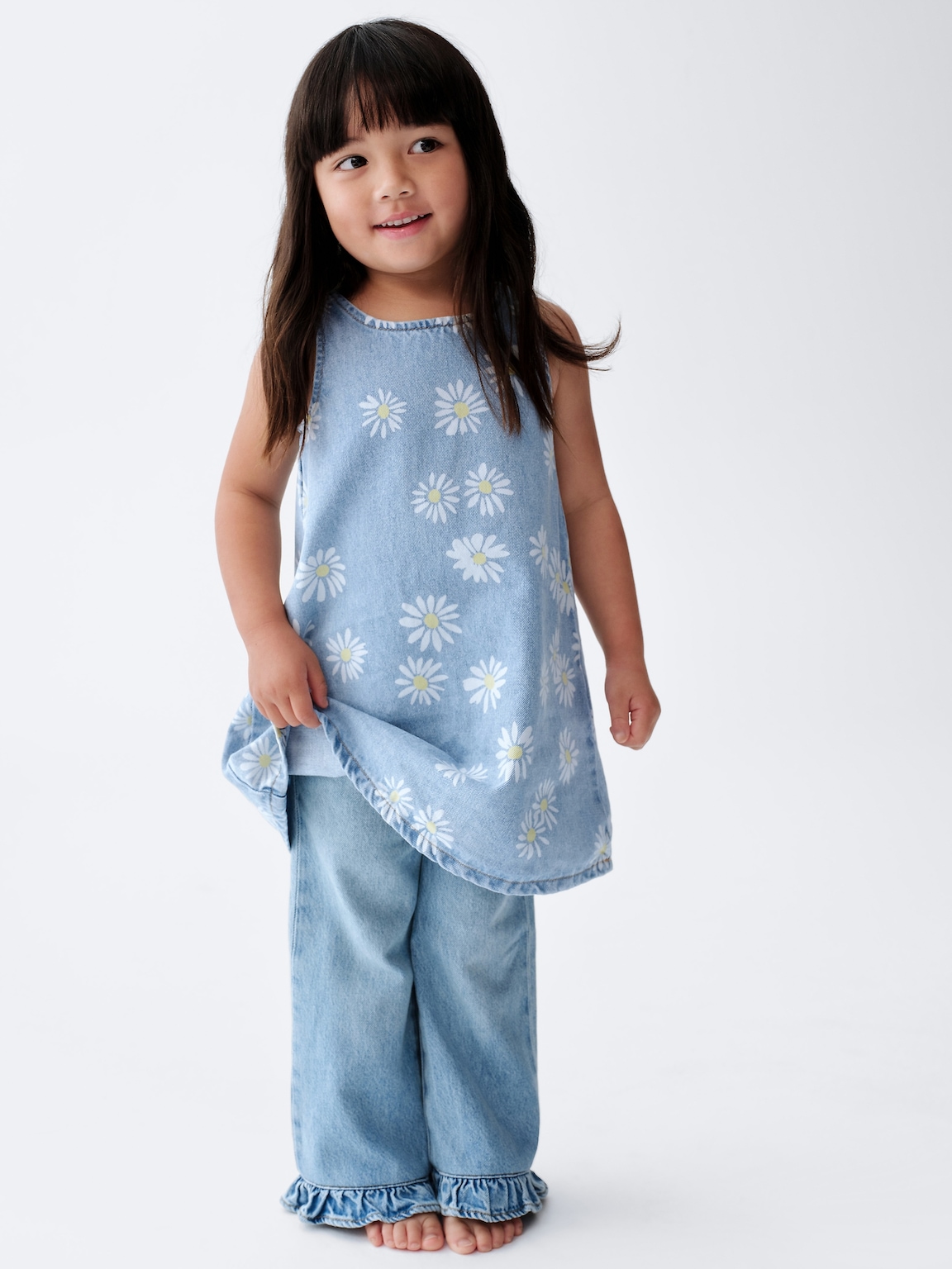 Baby & Toddler Daisy Denim Dress