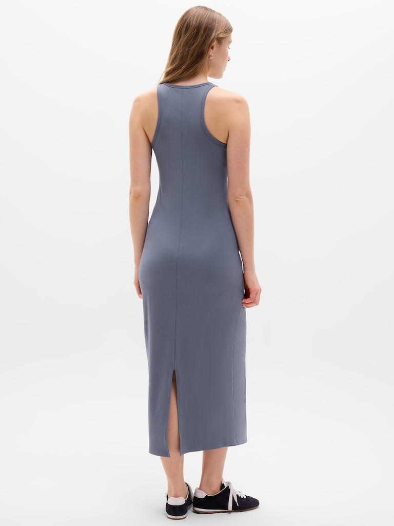 Signature Rib Maxi Dress