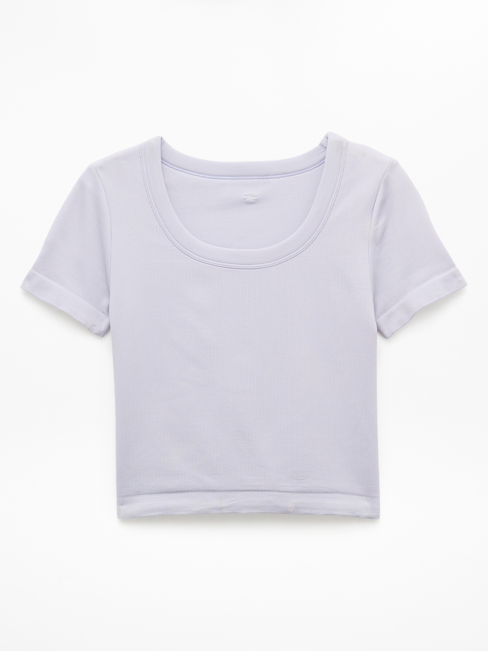 Athleta Girl Rise Above Rib Scoop Tee