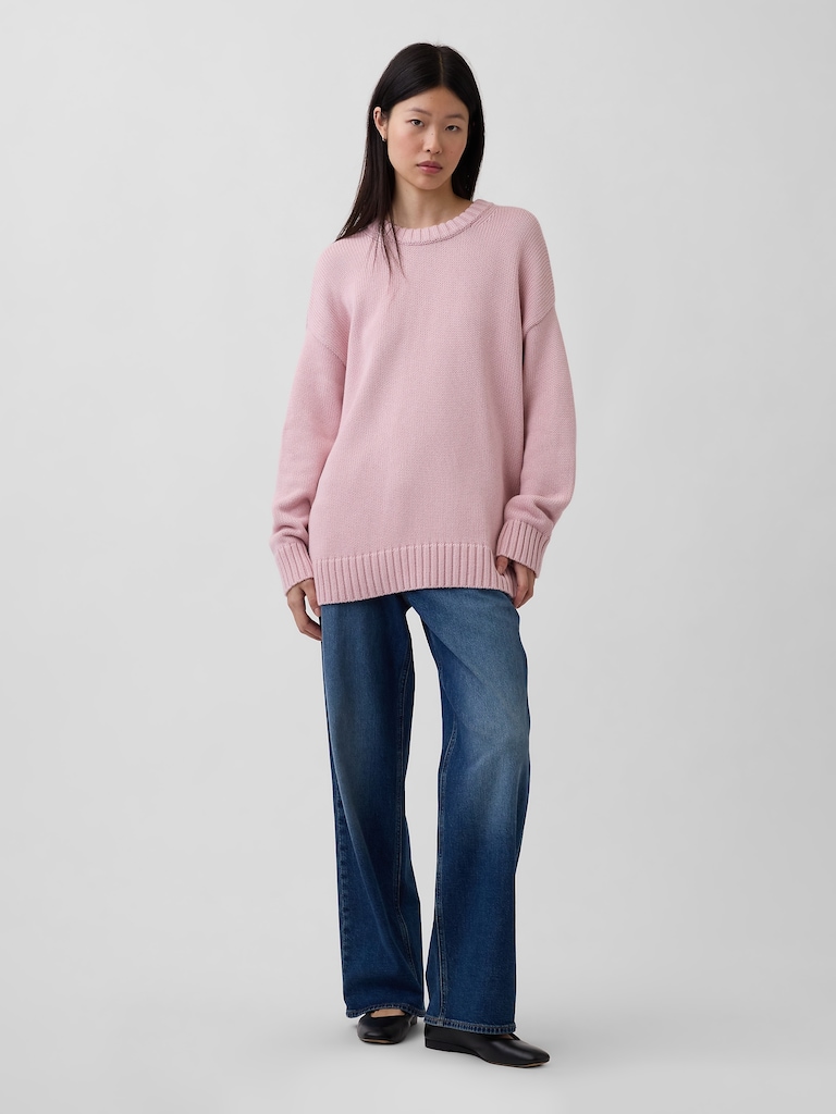 100% Cotton Oversized Sweater