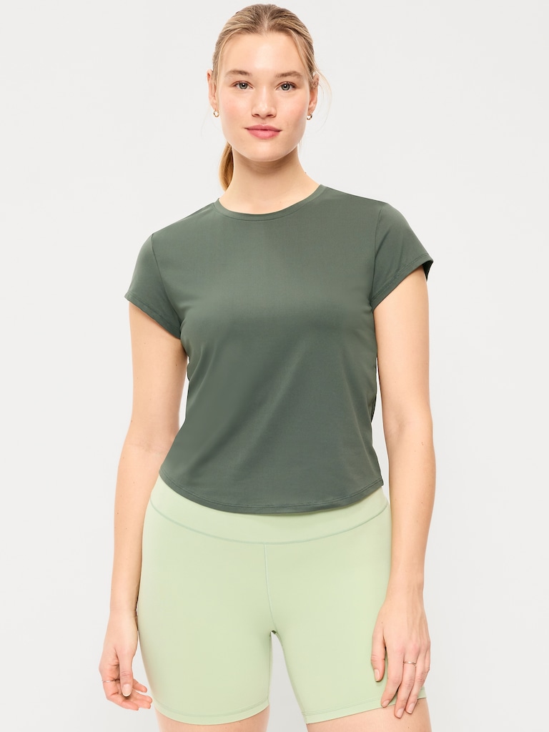 StudioSmooth Short-Sleeve Base Layer Top
