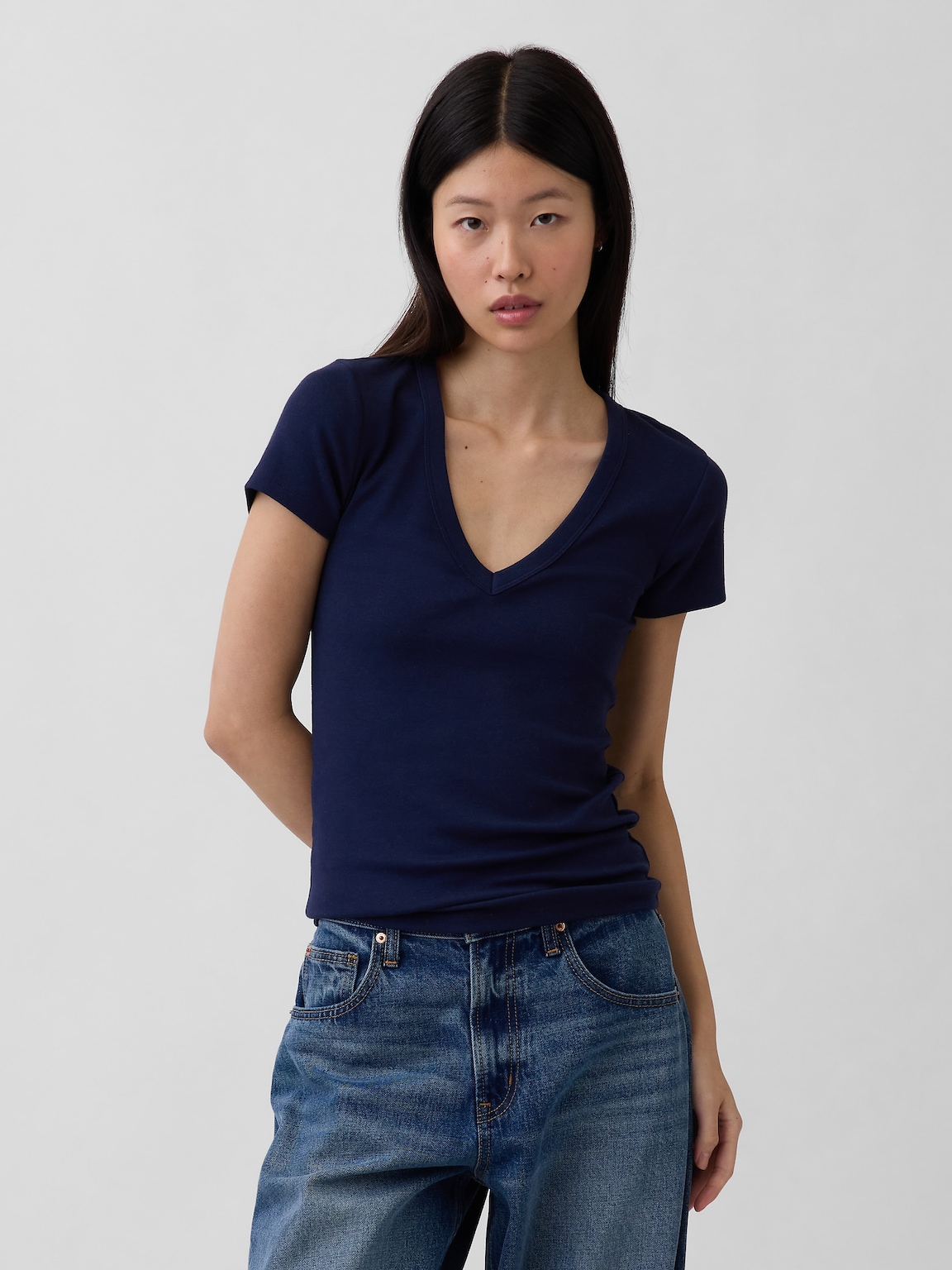 Modern V-Neck T-Shirt