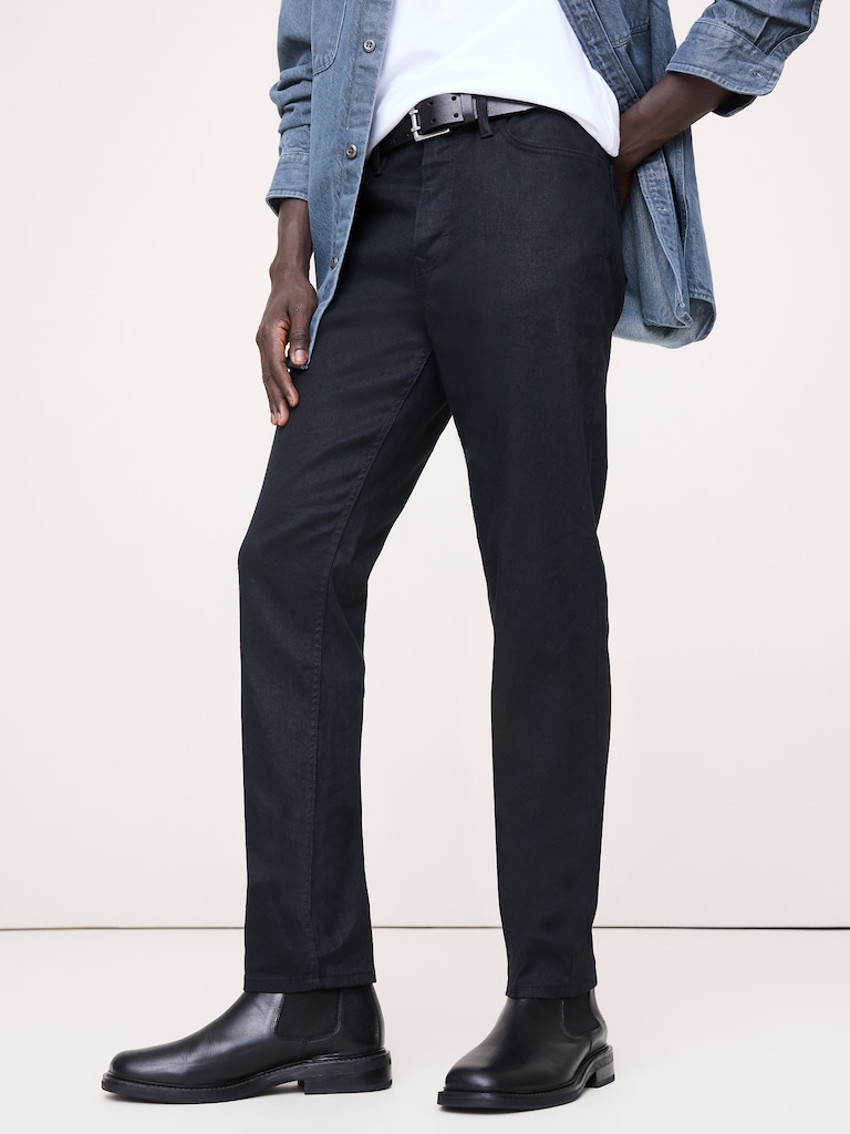 Slim Linen-Cotton Traveler Pant