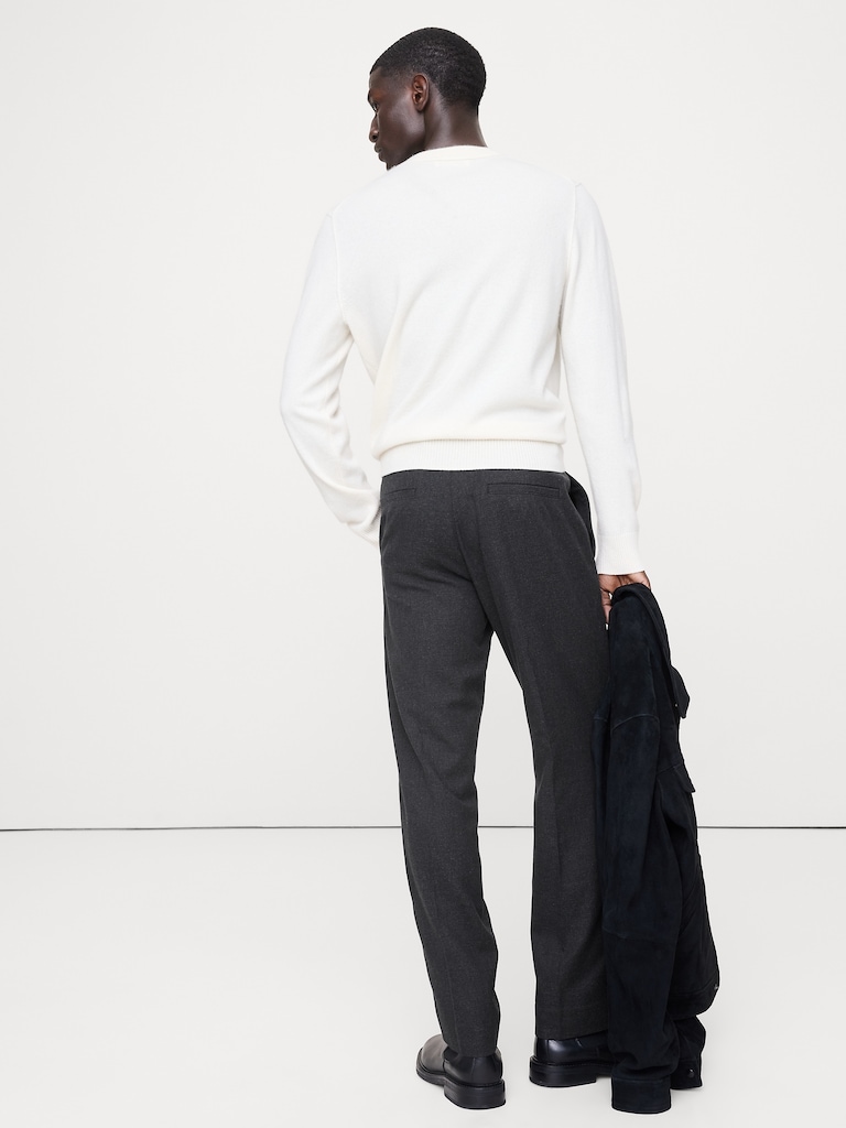 Athletic Textured Dress Pant