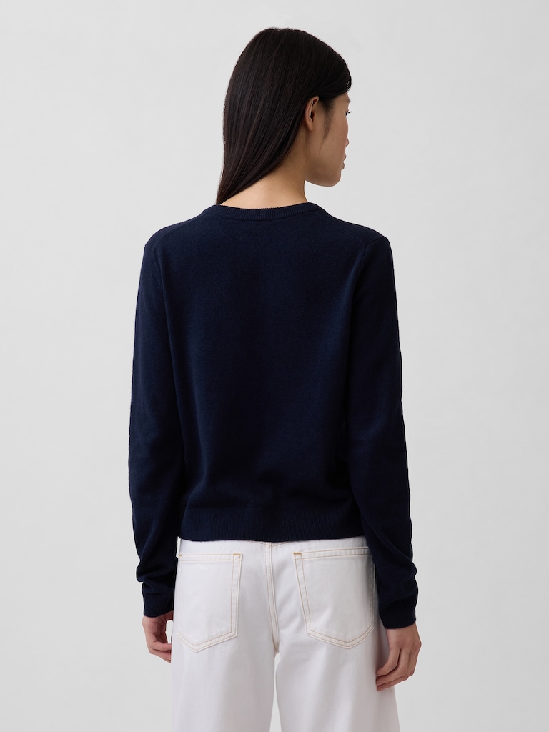 CashSoft Crop Cardigan