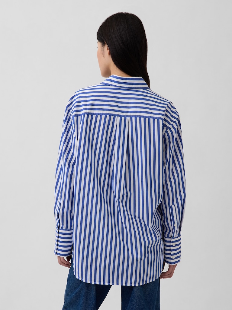 Organic Cotton Poplin Big Shirt