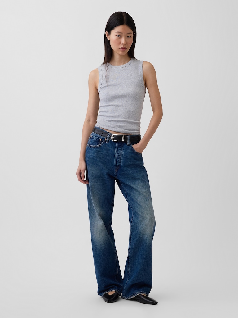 Modern Crewneck Tank Top