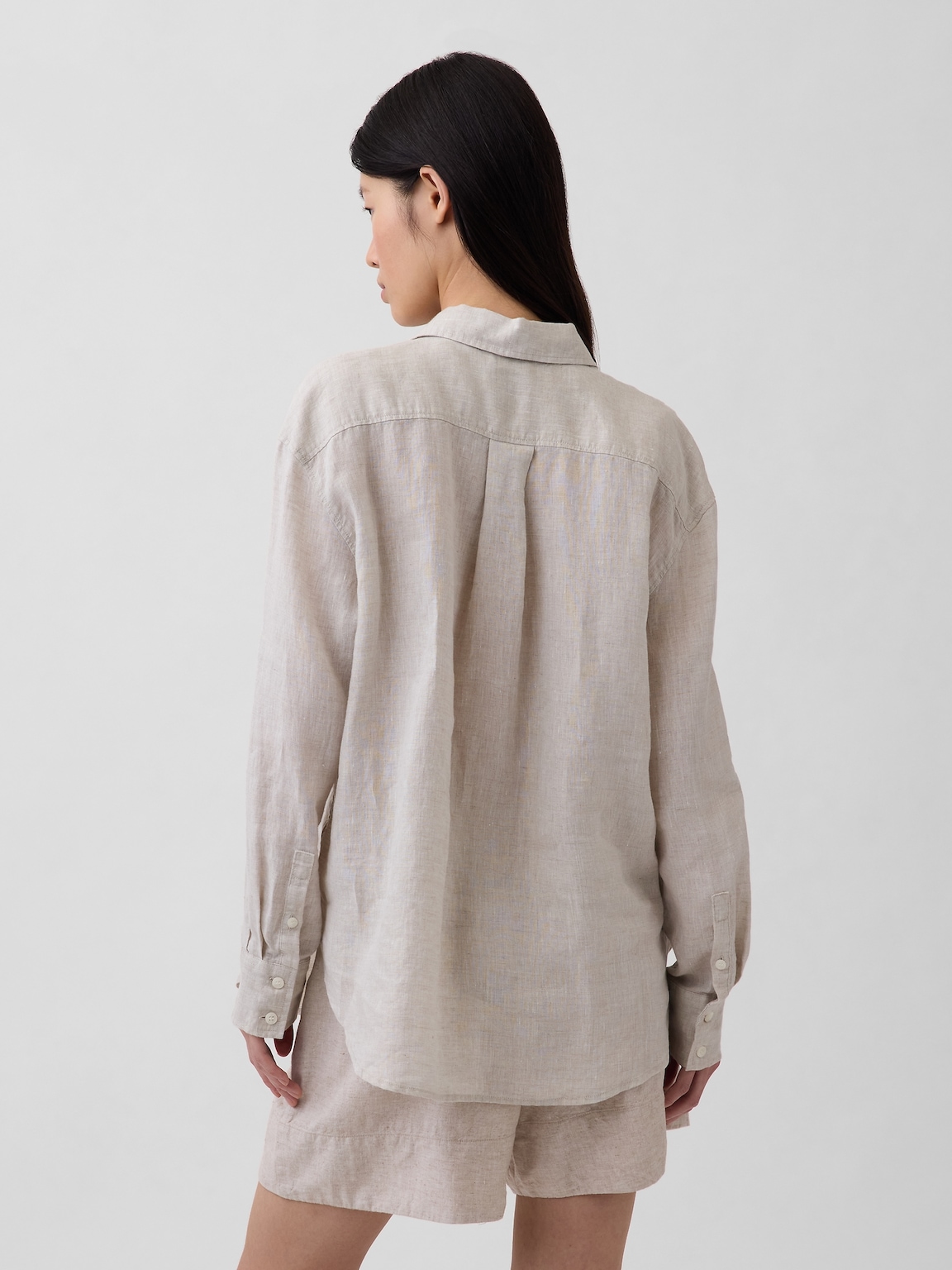 100% Linen Oversized Shirt