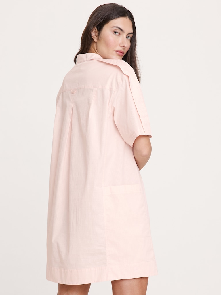 Utility Shift Mini Dress