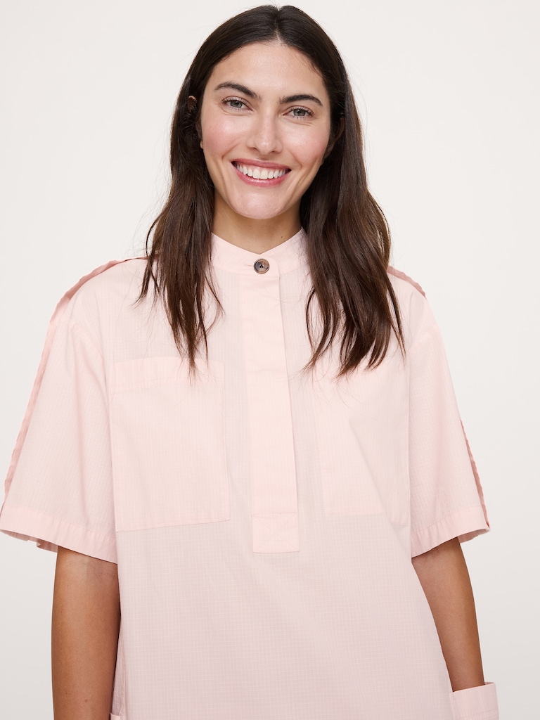 Utility Shift Mini Dress