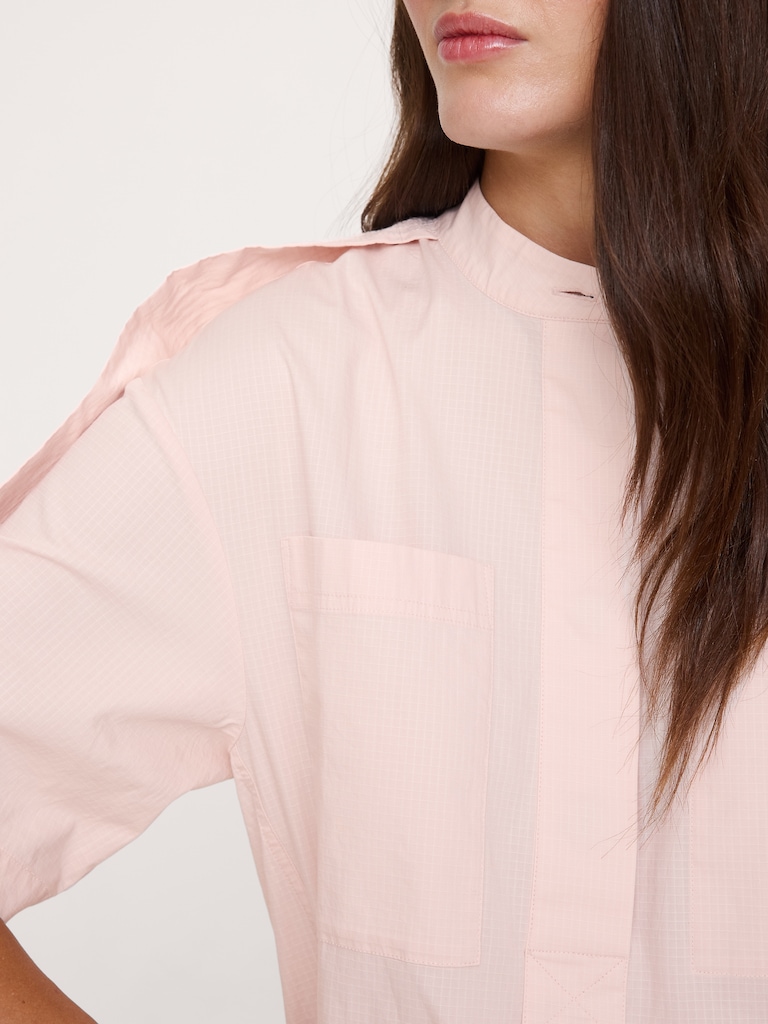 Utility Shift Mini Dress