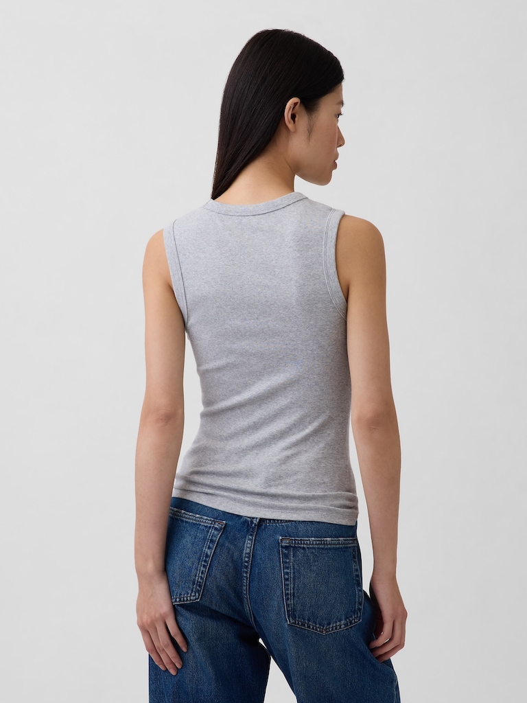 Modern Crewneck Tank Top