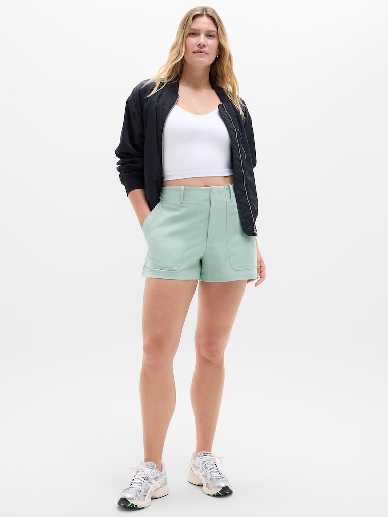 Skyline High Rise Tailored 4" Short