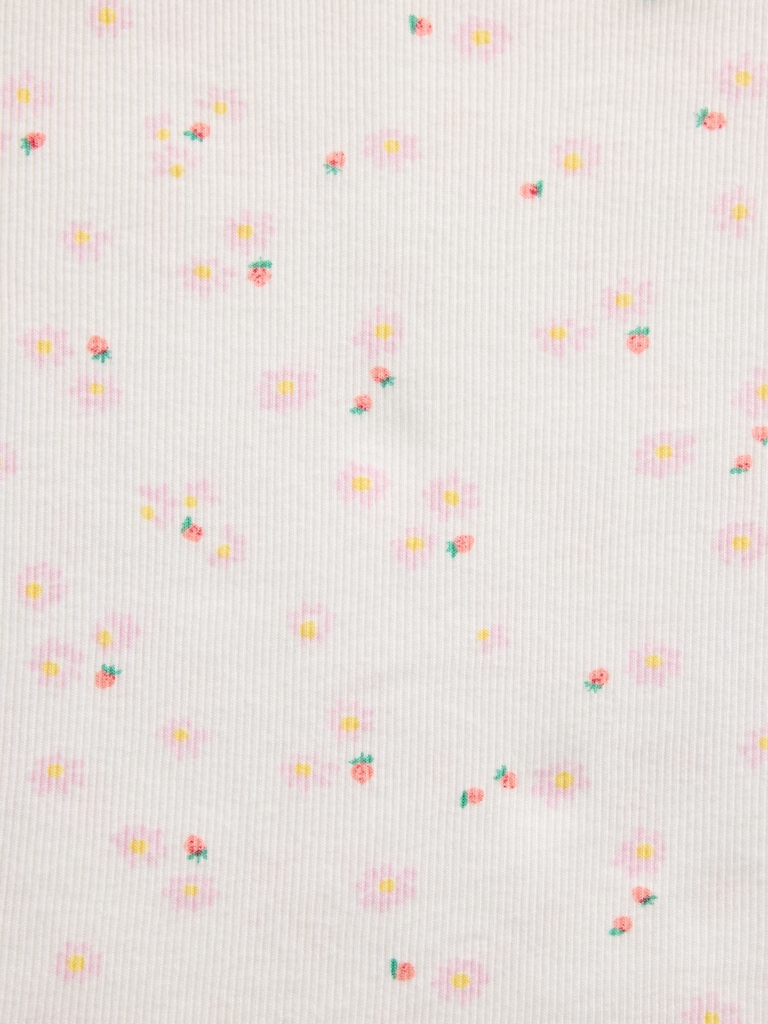 Kids Ribbed Crewneck T-Shirt