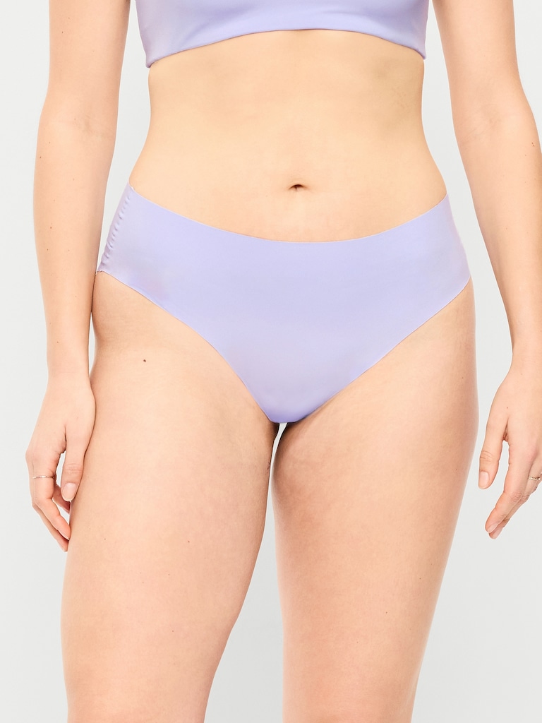 Low-Rise No-Show Hipster Underwear