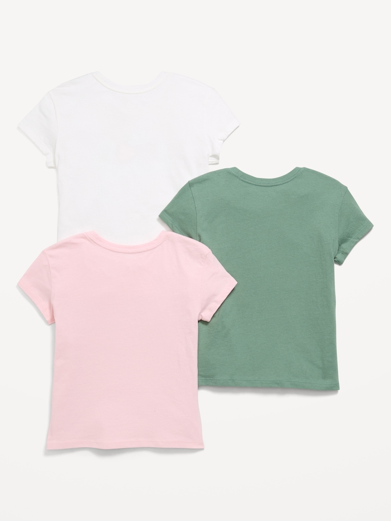 Short-Sleeve Graphic T-Shirt 3-Pack for Girls