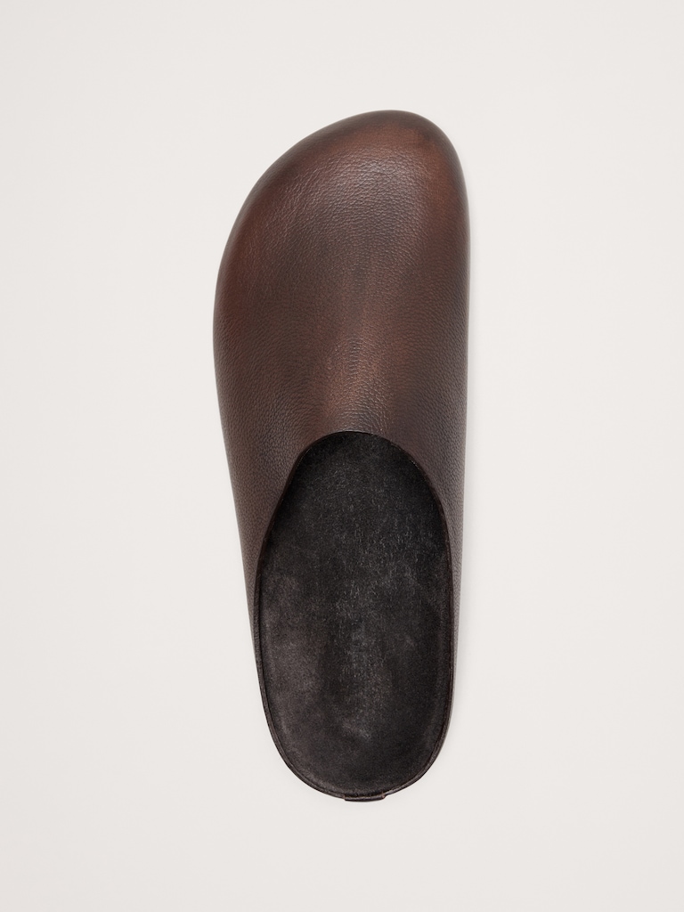 Leather Clog