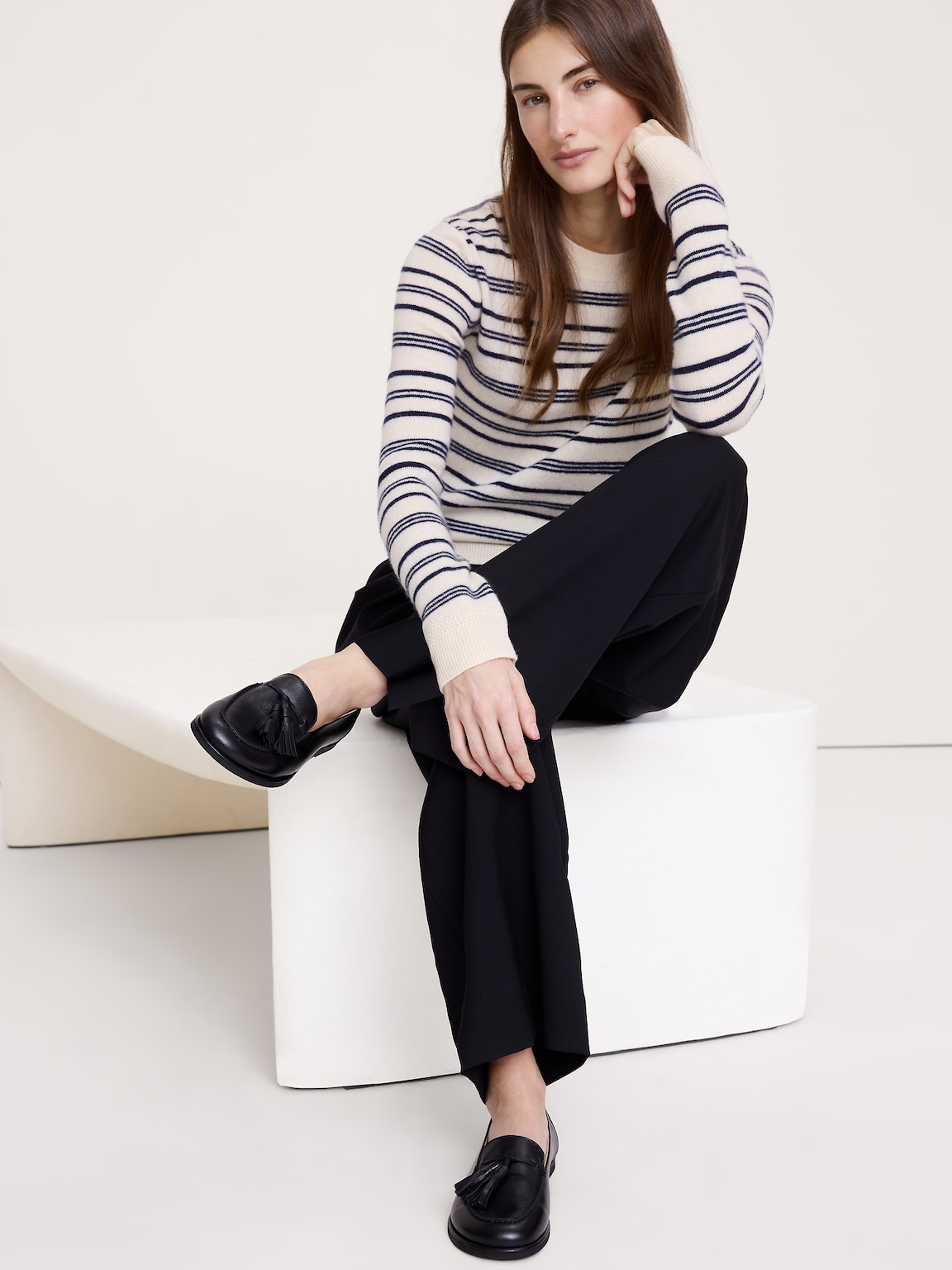 Italian Leather Tassel Loafer