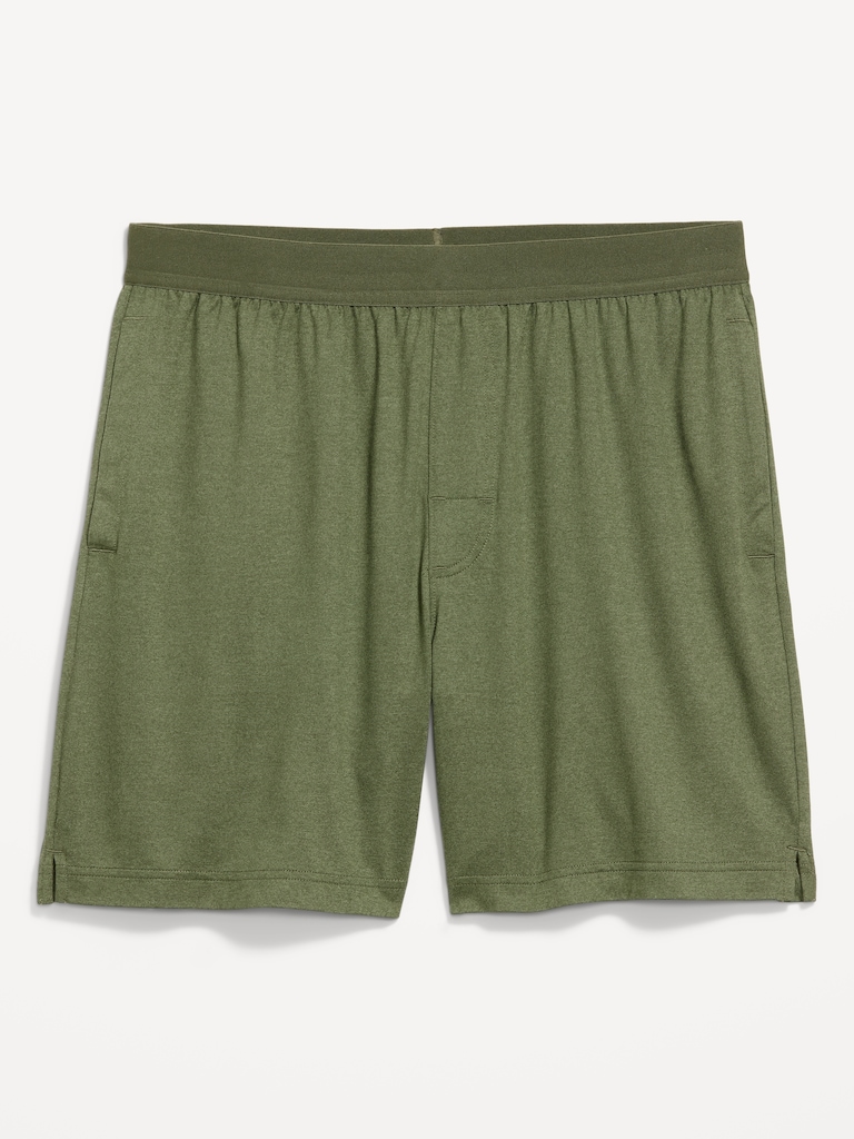Jersey-Knit Pajama Shorts