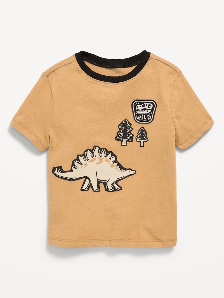 Short-Sleeve Unisex Graphic T-Shirt for Toddler