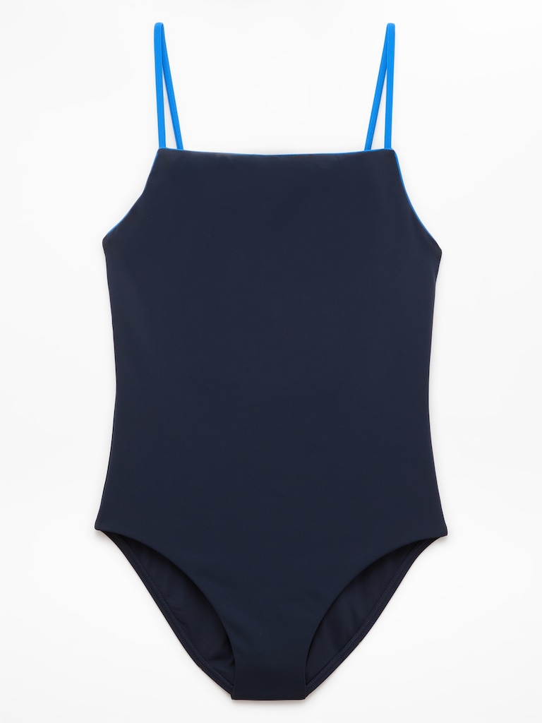 Straight Neck Tipped One Piece