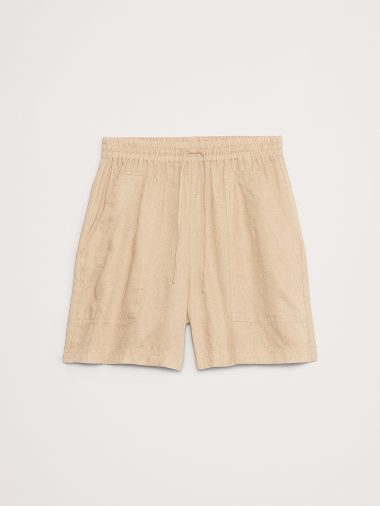 The Getaway 4" Short in Linen