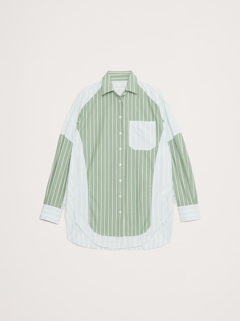 The Oversized Patchwork Shirt