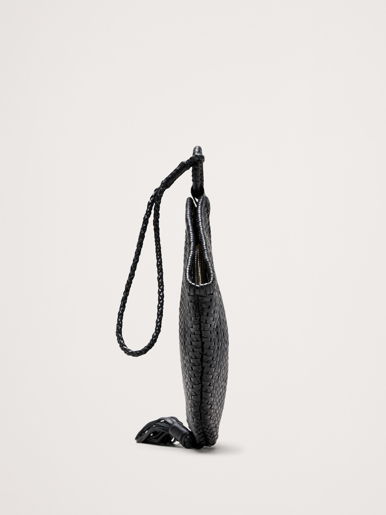 Esme Woven Leather Bag by Bembien