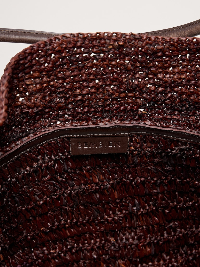 Amaya Raffia Bag by Bembien