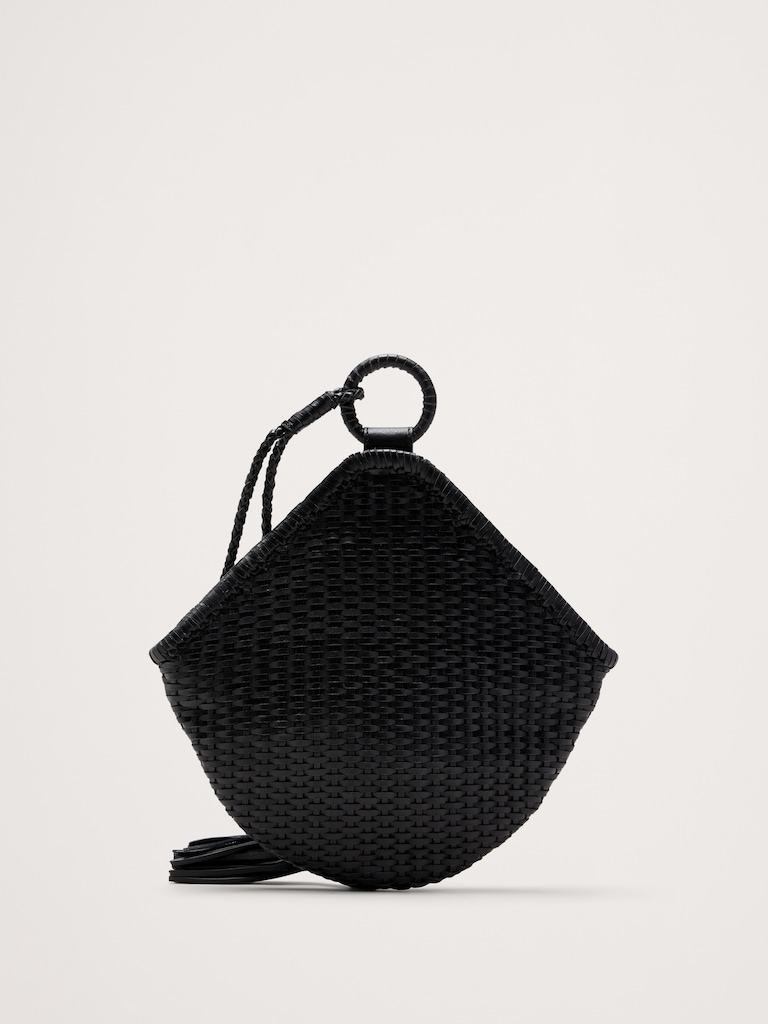 Esme Woven Leather Bag by Bembien