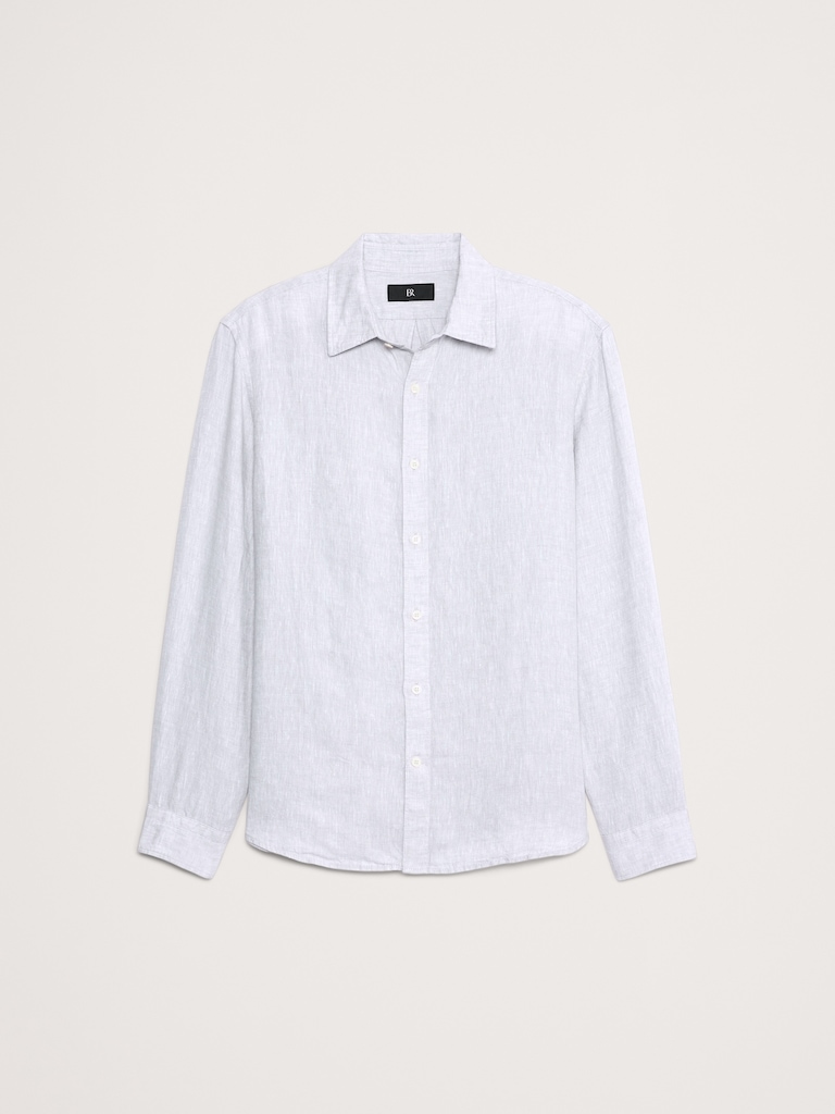 Standard-Fit Linen Shirt
