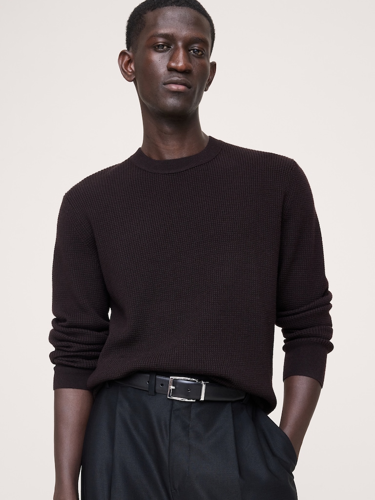 Reversible Leather Dress Belt