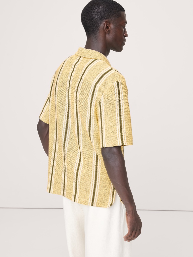 Relaxed-Fit Striped Resort Shirt