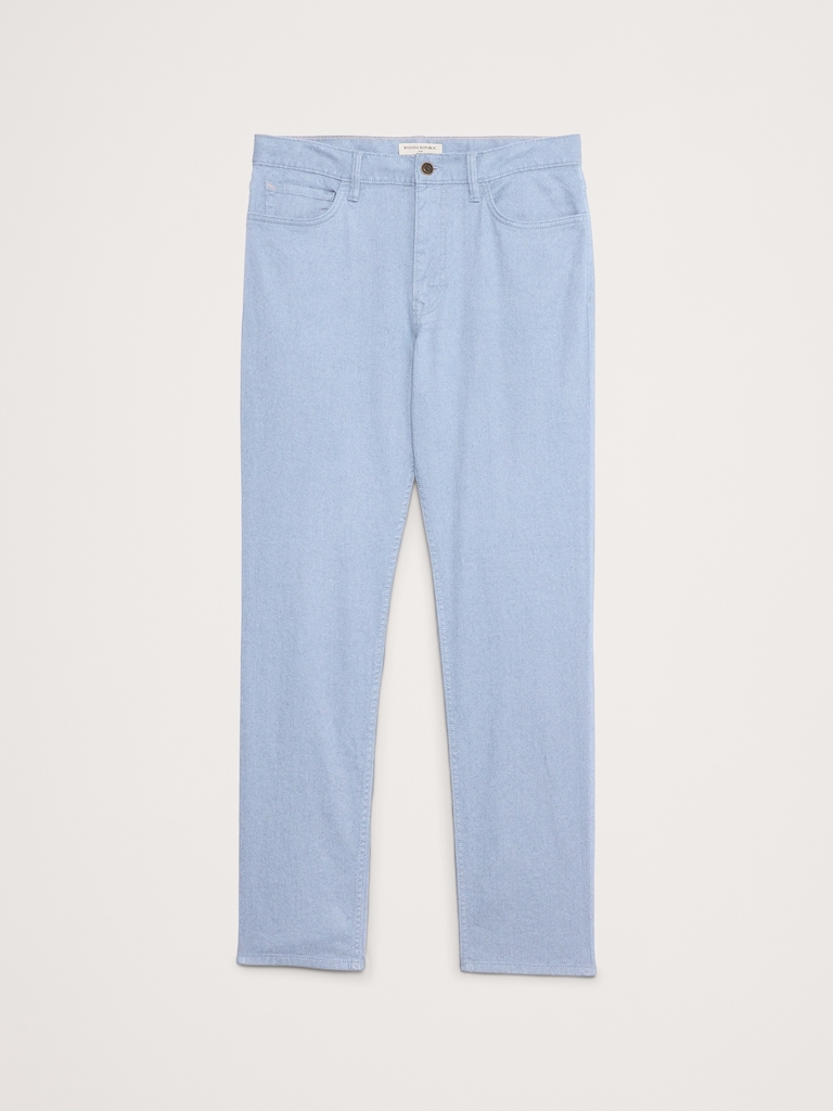Slim Linen-Cotton Traveler Pant