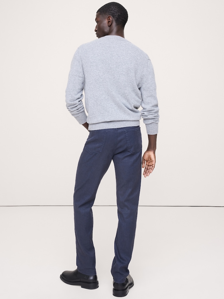 Slim Linen-Cotton Traveler Pant