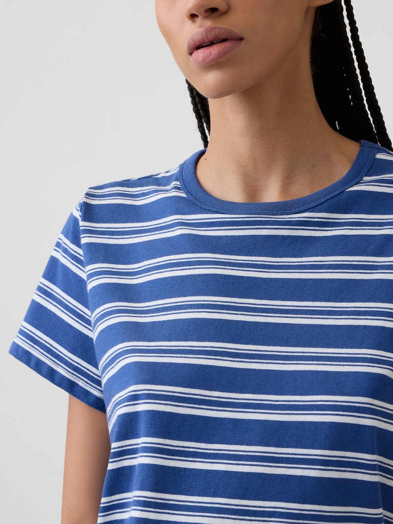 Favorite Stripe Crewneck T-Shirt