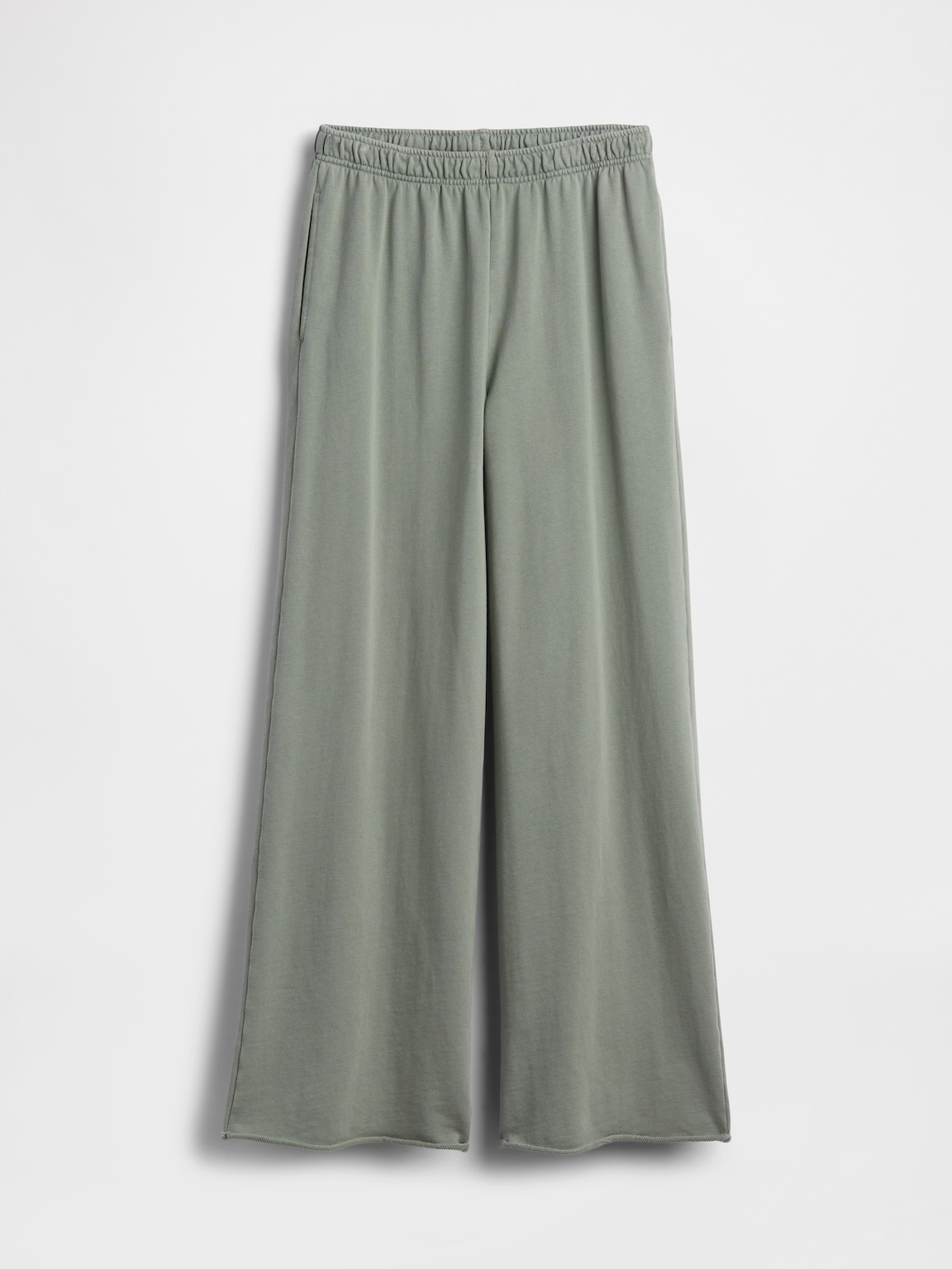VintageSoft Terry Wide-Leg Sweatpants