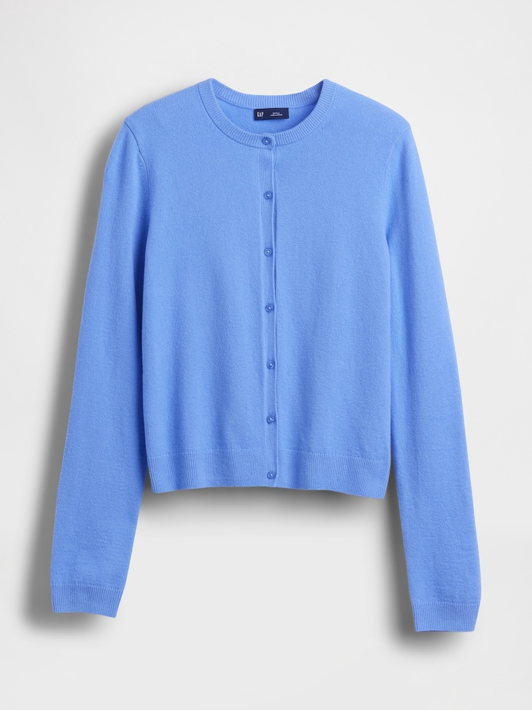 CashSoft Crop Cardigan