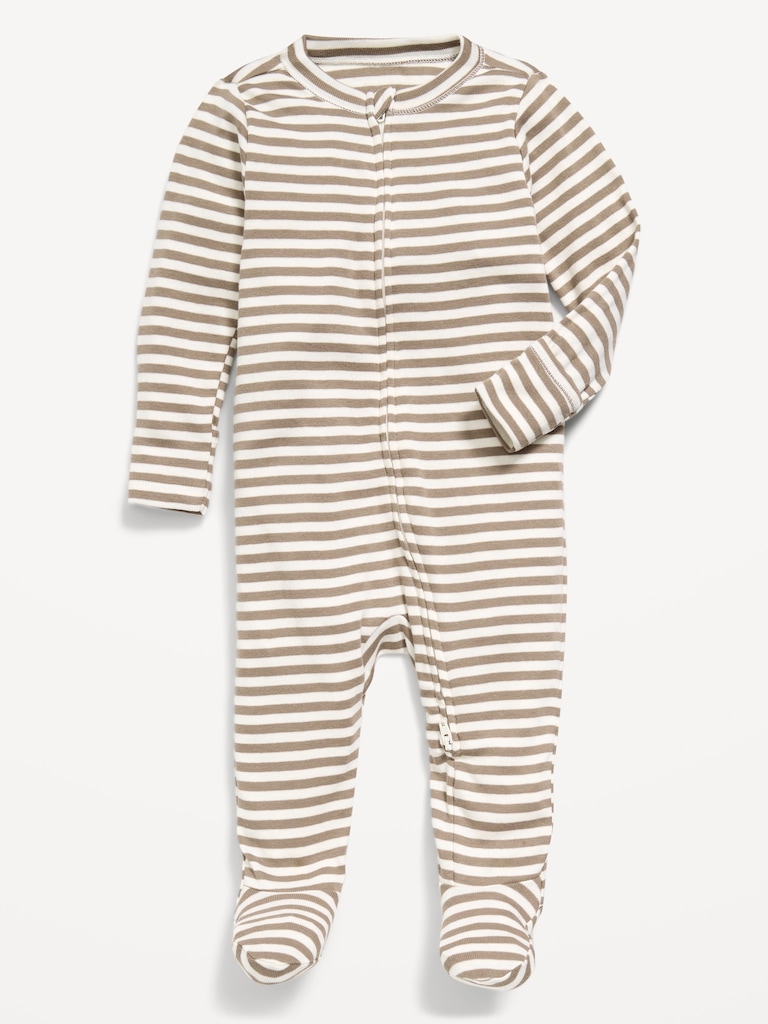 2-Way-Zip Sleep & Play Footed One-Piece for Baby